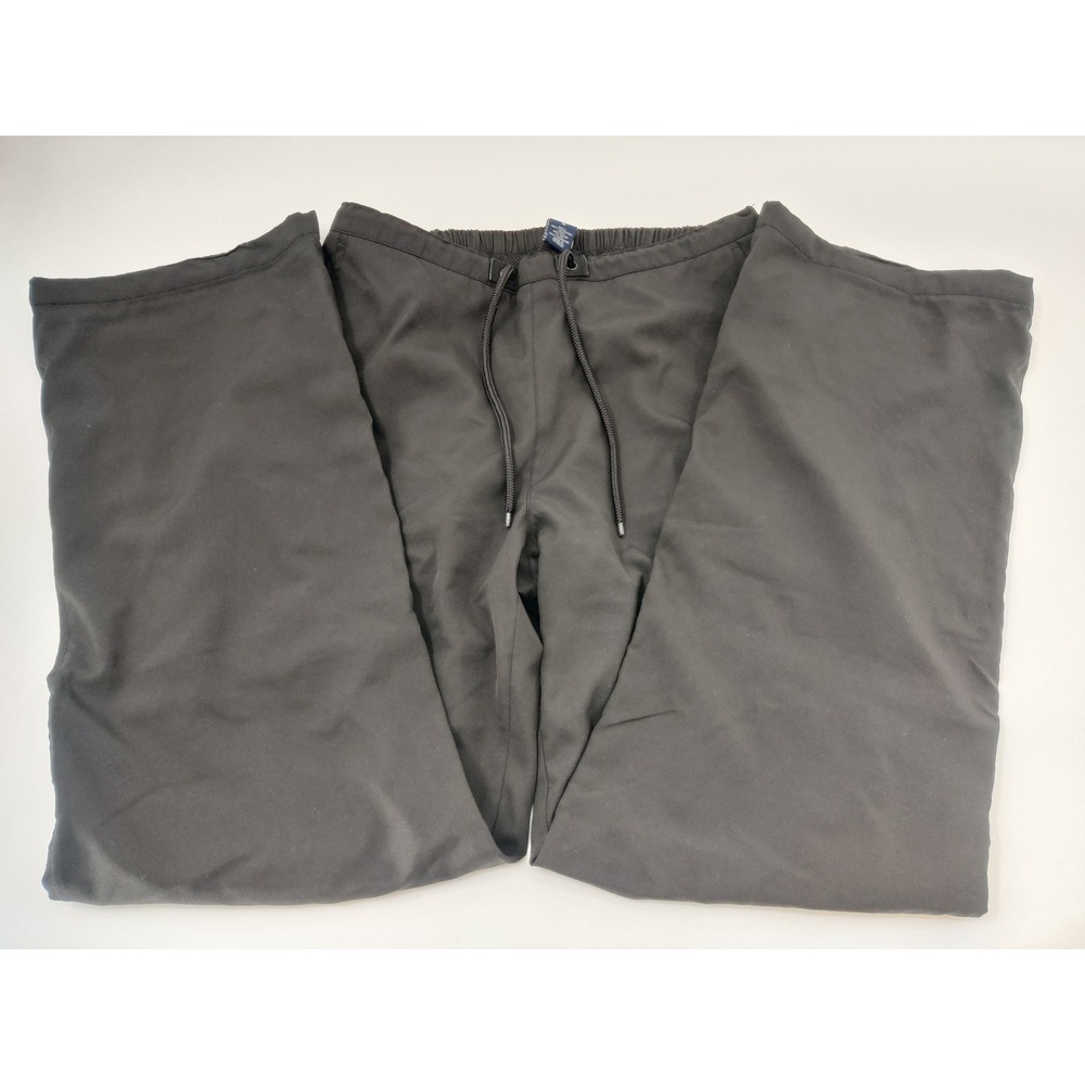 GAP Lounge Pants Mens‎ M Black Drawstring Elastic Waist Mesh Lined Casual